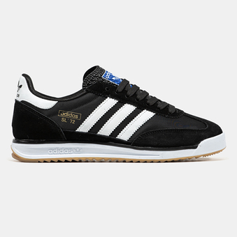 Кроссовки Adidas SL 72 Core Black White Gum
