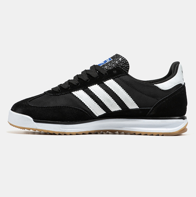 Кроссовки Adidas SL 72 Core Black White Gum (Черный) - фото 4 