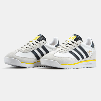 Кросівки Adidas SL 72 White Black Yellow (Білий) - фото 2 