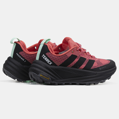 Кроссовки Adidas Terrex Freehiker 3 Low Gore-Tex Pure Turbo / Pulse Mint (Красный) - фото 3 