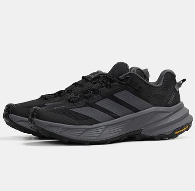 Кроссовки Adidas Terrex Freehiker SL GORE-TEX Core Black Gray (Черный) - фото 2 
