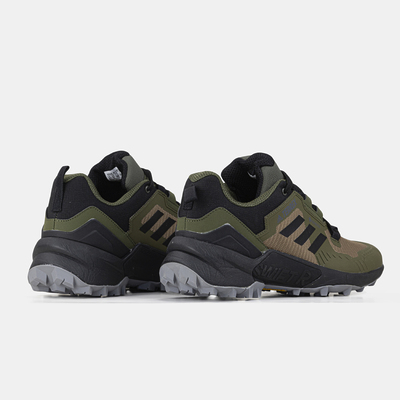 Кросівки Adidas Terrex Swift R3 Gore-Tex Olive Black (Хакі) - фото 4 