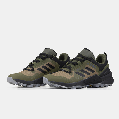 Кросівки Adidas Terrex Swift R3 Gore-Tex Olive Black (Хакі) - фото 2 