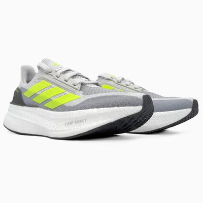 Кроссовки Adidas Ultraboost Light 5X Grey Lime (Серый) - фото 2 