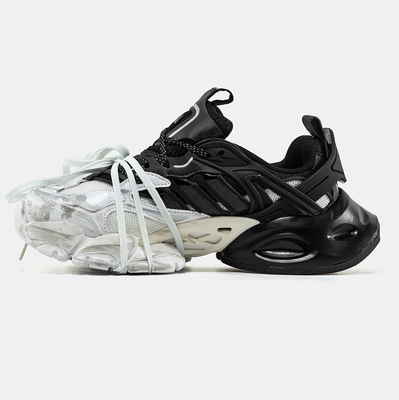 Кросівки Adidas Vento XLG Black White (Чорний) - фото 4 