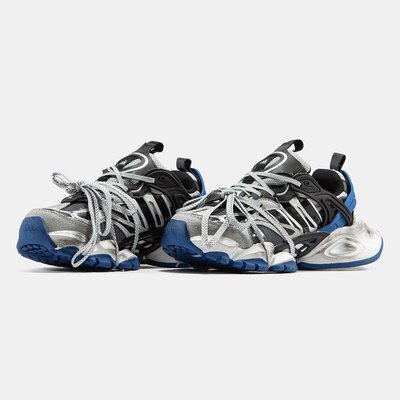 Кросівки adidas Vento XLG Deluxe Grey Blue Black JS1589 (Синій) - фото 2 