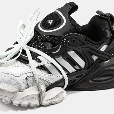 Кросівки adidas Vento XLG Deluxe White Black Silver (Чорний) - фото 6 