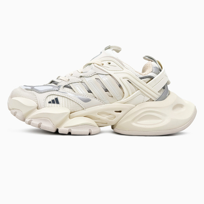 Кроссовки Adidas Vento XLG Deluxe White Silver (Бежевый) - фото 4 