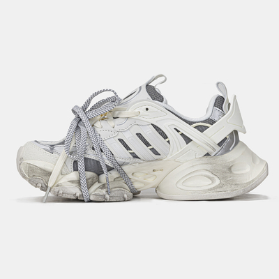 Кроссовки Adidas Vento XLG Deluxe White Grey (Белый) - фото 3 