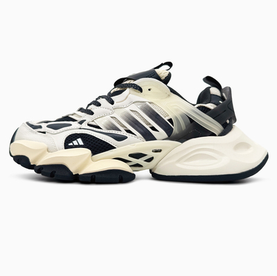 Кросівки Adidas Vento XLG Deluxe White Grey Black (Бежевий) - фото 4 