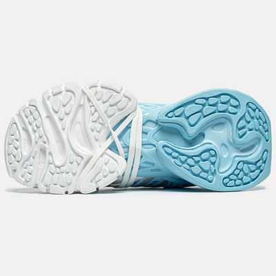 Кросівки adidas Vento XLG Runner Deluxe White Blue (Блакитний) - фото 6 