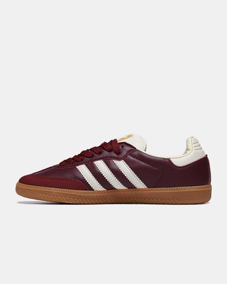 Кеди Adidas Wmns Samba OG Maroon (Бордовий) - фото 4 