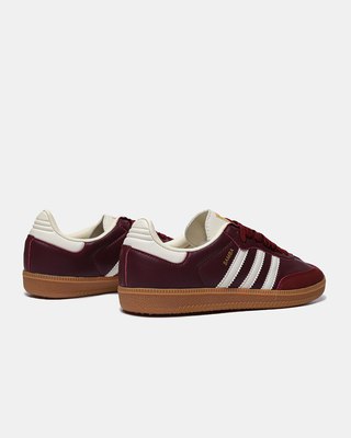 Кеди Adidas Wmns Samba OG Maroon (Бордовий) - фото 5 