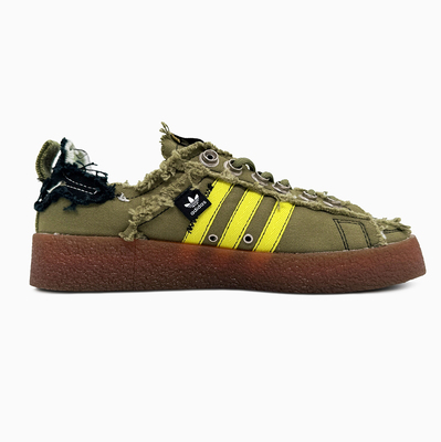Кеди Adidas x SFTM Campus 80s Olive (Хакі) - фото 4 