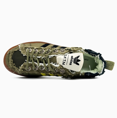 Кеди Adidas x SFTM Campus 80s Olive (Хакі) - фото 3 