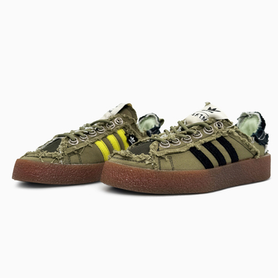 Кеди Adidas x SFTM Campus 80s Olive (Хакі) - фото 2 