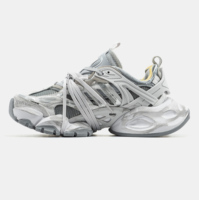 Кросівки Adidas XLG Runner Deluxe Grey Silver White JP5761 (Сірий) - фото 4 