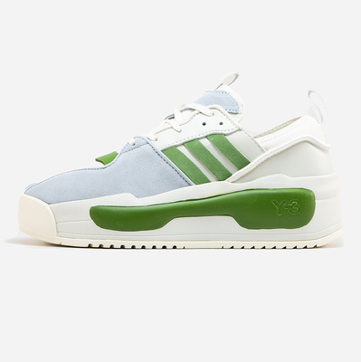 Кроссовки Adidas Y-3 Rivalry White Blue Green (Белый) - фото 4 