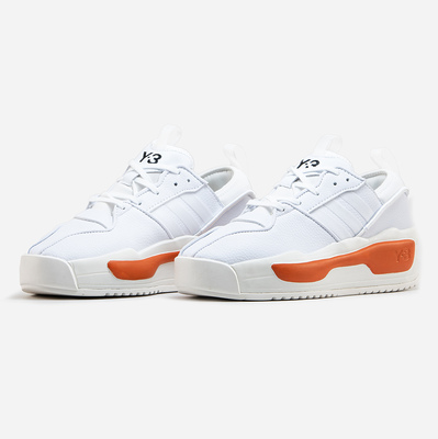 Кроссовки Adidas Y-3 Rivalry White Orange (Белый) - фото 2 