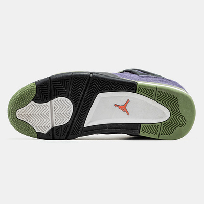 Кроссовки Air Jordan 4 Retro Canyon Purple AQ9129-500 (Фиолетовый) - фото 6 