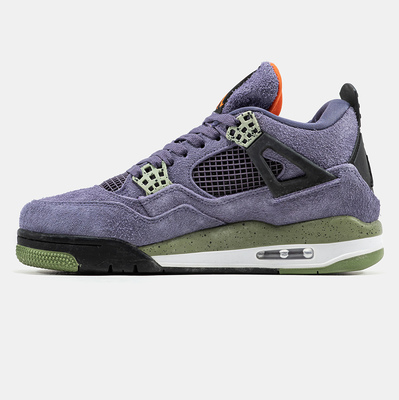 Кроссовки Air Jordan 4 Retro Canyon Purple AQ9129-500 (Фиолетовый) - фото 4 