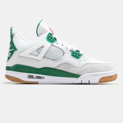 Кросівки Air Jordan 4 Retro SB Pine Green DR5415-103 (Білий) - фото 4 