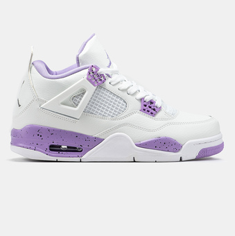 Кроссовки Air Jordan 4 White Purple