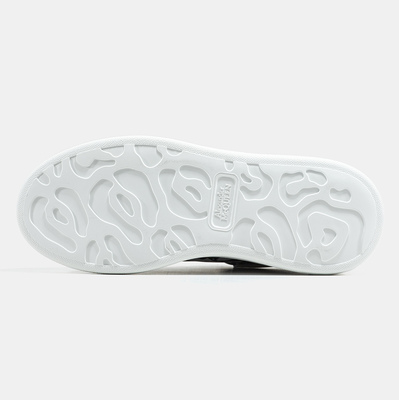 Кросівки Alexander McQueen Oversized Graffiti White Black (Білий) - фото 6 