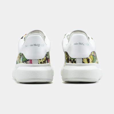 Кросівки Alexander McQueen Oversized Graffiti White Multicolor (Білий) - фото 5 