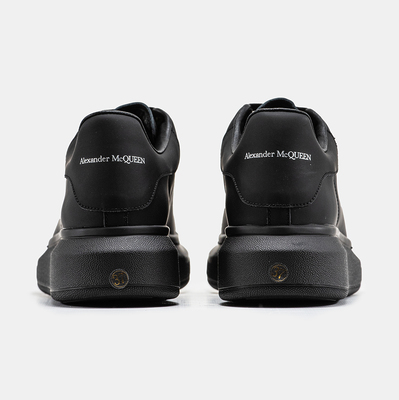 Кросівки Alexander McQueen з металевим носком Black Metal (Чорний) - фото 5 