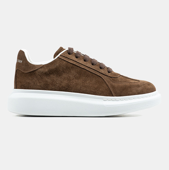 Кроссовки Alexander McQueen Suede Brown