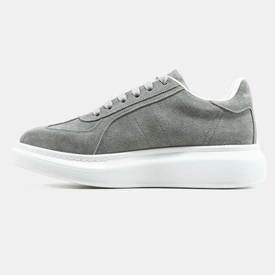 Кросівки Alexander McQueen Suede Grey (Сірий) - фото 4 