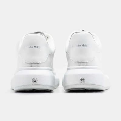 Кросівки Alexander McQueen з металевим носком White Metal (Білий) - фото 5 