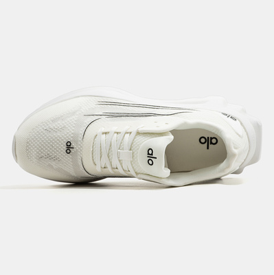Кросівки Alo Yoga Runner White Black (Білий) - фото 3 