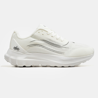 Кросівки Alo Yoga Runner White Black
