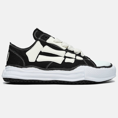 Кеди Amiri x Maison Mihara Yasuhiro Peterson Sole Canvas Low Black C13FW701 BLK (Чорний) - фото 1 Keedy