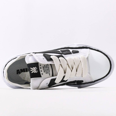 Кеди Amiri x Maison Mihara Yasuhiro Peterson Sole Canvas Low White C13FW701 WHT (Білий) - фото 3 