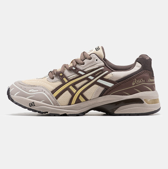 Кроссовки Asics Gel-1090 Brown Beige Yellow