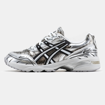 Кроссовки Asics Gel-1090 x KIKS Silver Black Python