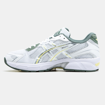 Кроссовки Asics Gel-1130 White Green Yellow (Белый) - фото 4 