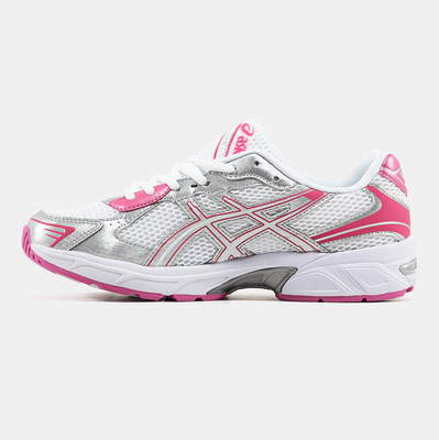 Кроссовки Asics GEL-1130 White Silver Pink (Белый) - фото 4 