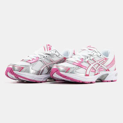 Кроссовки Asics GEL-1130 White Silver Pink (Белый) - фото 2 