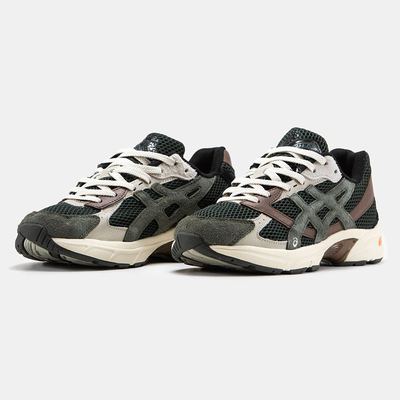 Кросівки Asics Gel-1130 x Hal Studio Forest Green Brown (Чорний) - фото 2 