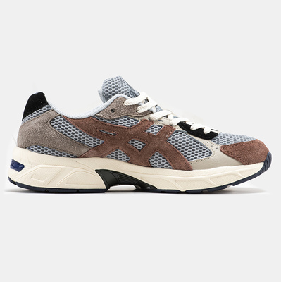 Кроссовки Asics Gel-1130 x Hal Studio Grey Brown Black (Серый) - фото 4 