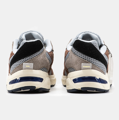 Кроссовки Asics Gel-1130 x Hal Studio Grey Brown Black (Серый) - фото 5 