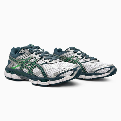 Кросівки Asics Gel-Cumulus 16 White Ironclad Green (Зелений) - фото 2 