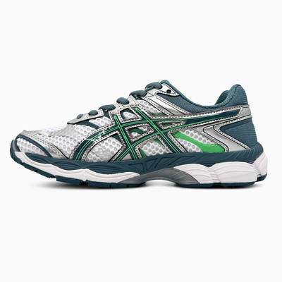 Кросівки Asics Gel-Cumulus 16 White Ironclad Green (Зелений) - фото 4 