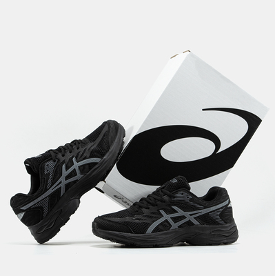 Кроссовки Asics Gel-Flux 4 Triple Black (Черный) - фото 4 