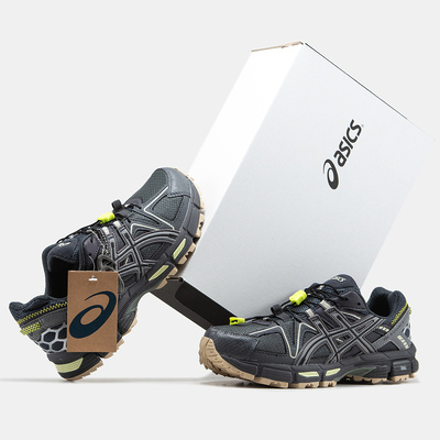 Кросівки Asics Gel-Kahana 8 Black Grey Lime (Чорний) - фото 6 
