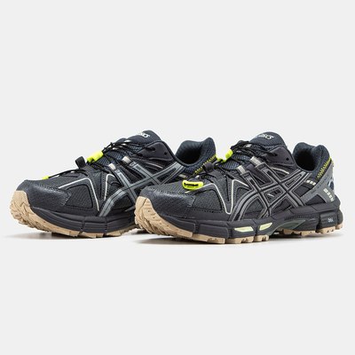Кросівки Asics Gel-Kahana 8 Black Grey Lime (Чорний) - фото 2 